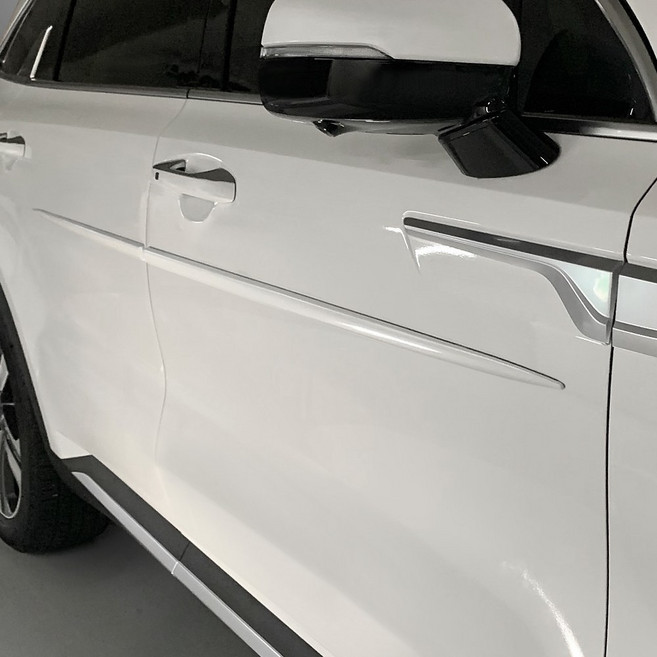 차량용 문콕방지 도어가드 한대분 4개 1세트, L(96cm 2개+60cm 2개(3.5cm)), 블랙, 1개