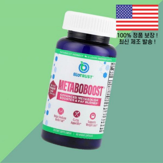 바이오트러스트 메타보부스트 식물성 베지캡슐 60정 BioTRUST Metaboboost 60 Veggie Capsules, 바이오트러스트 메타보부스트 식물성 베지캡슐 60정 Bi, 1개