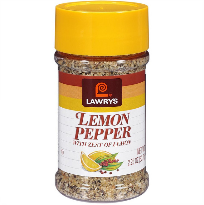Lawry's 로리스 레몬 페퍼 블렌드 2.25oz(63.7g) 6팩, 63.7g