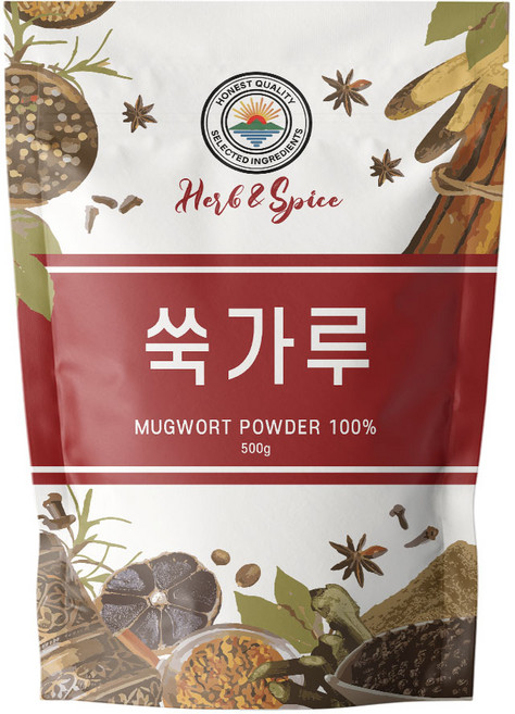 해나식품 국산 쑥가루 분말, 1개, 500g