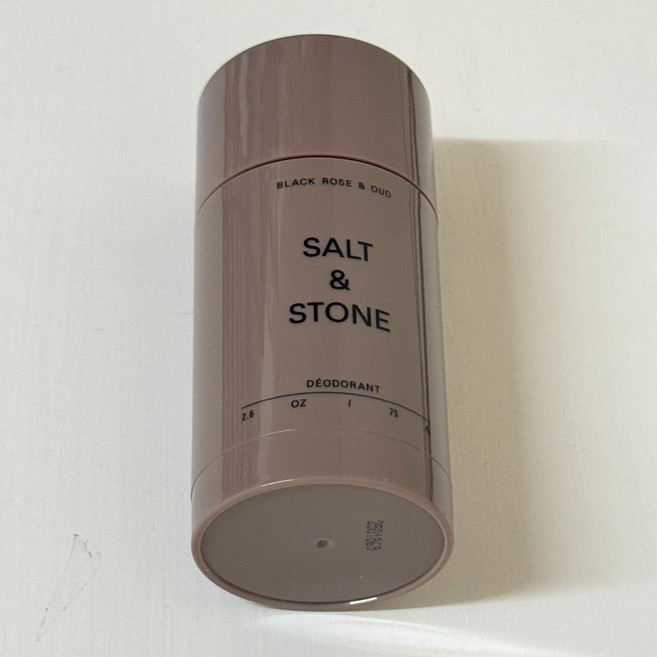 SALT & STONE 體香膏 黑玫瑰烏木香氛 75g 美國製造, 1個, 黑玫瑰烏木75g, 75ml