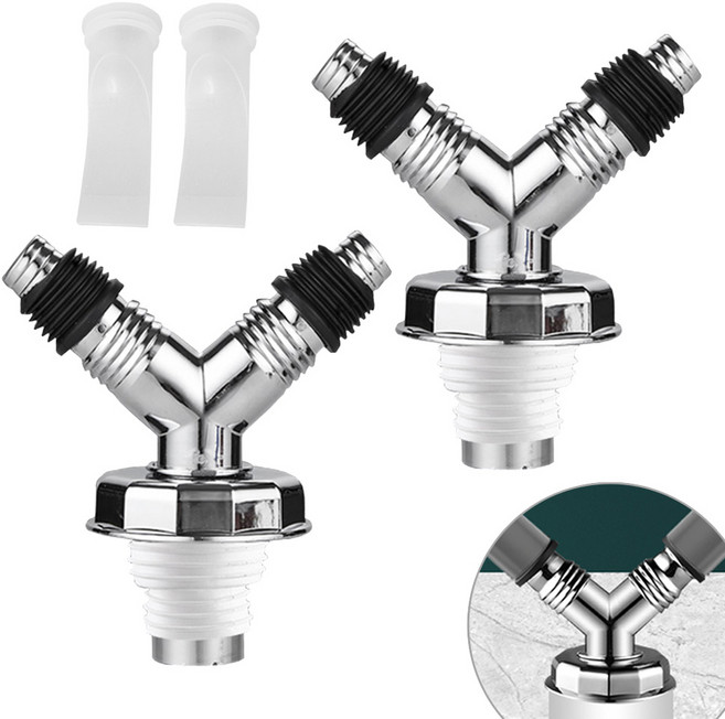 아띠꼴로 세탁기 배수구 트랩 세탁실 하수구 배수구캡 냄새차단 유가 덮개, 2개