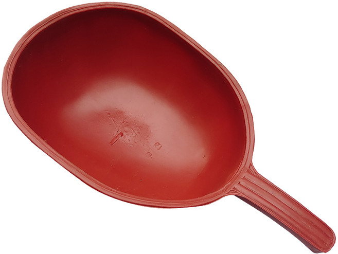 국산 여물바가지 소죽 손잡이 사료 먹이삽 비료통 여물통 다용도, 1개