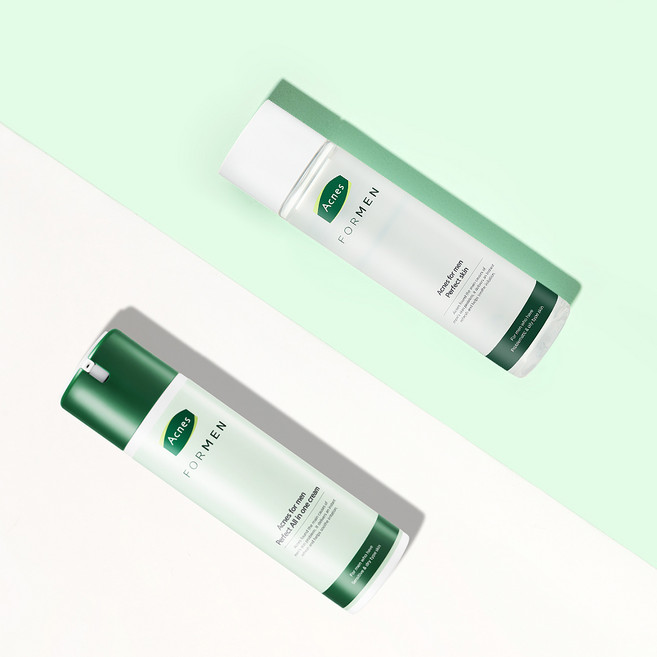 아크네스 포맨 퍼펙트 2종 세트 스킨 200ml + 올인원 크림, 아크네스 포맨 퍼펙트 2종 세트, 스킨 200ml +, 1