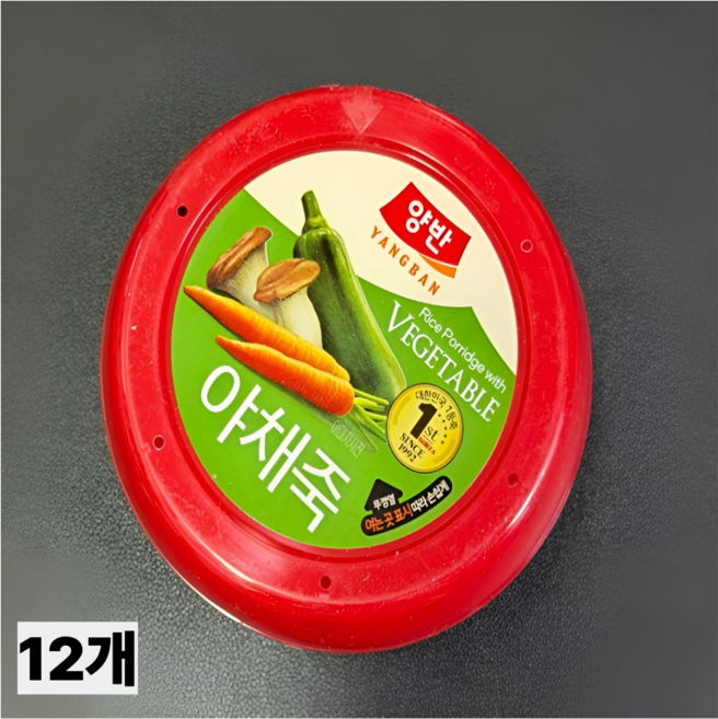 동원 양반 야채죽 287.5g 12개