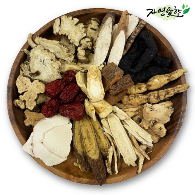 자연애향 국산 십전대보차 재료세트, 1세트, 하수오, 1개입, 1.2kg