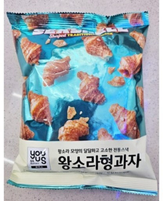 유어스 왕소라형과자 소라과자, 4개, 150g