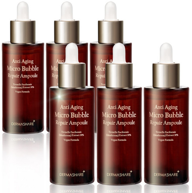 더마쉐어 안티에이징 마이크로 버블 리페어 앰플, 6개, 50ml