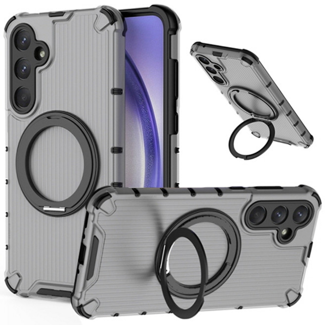 갤럭시A35 5G A356 맥세이프 범퍼 반투명 무광 하드 핸드폰 케이스