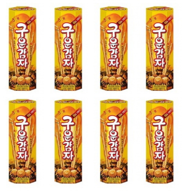 해태제과 구운감자, 27g, 8개