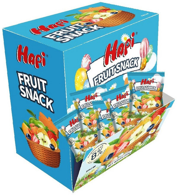 후르츠스낵젤리 600그람 대용량 간식 개별포장 60봉지, 1개, 600g