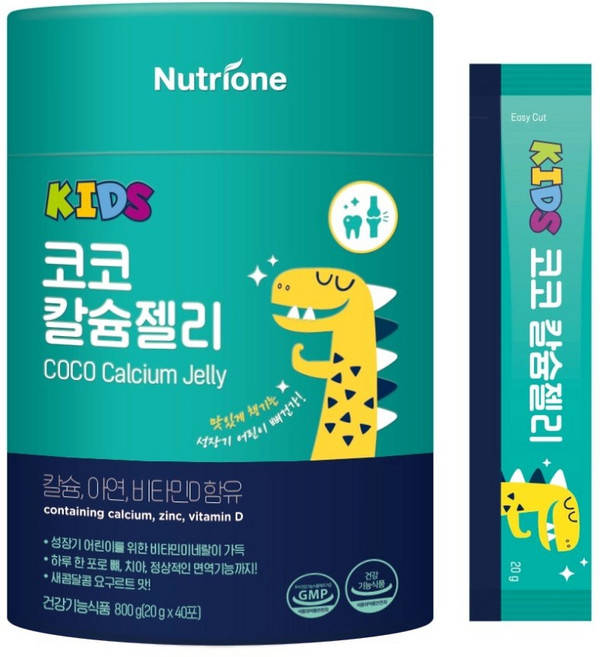 뉴트리원 코코칼슘젤리, 2개, 20g