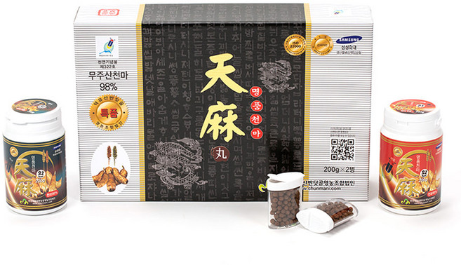 [천마니공식몰]무주천마 명품천마환 200g x 2병, 2개, 단품