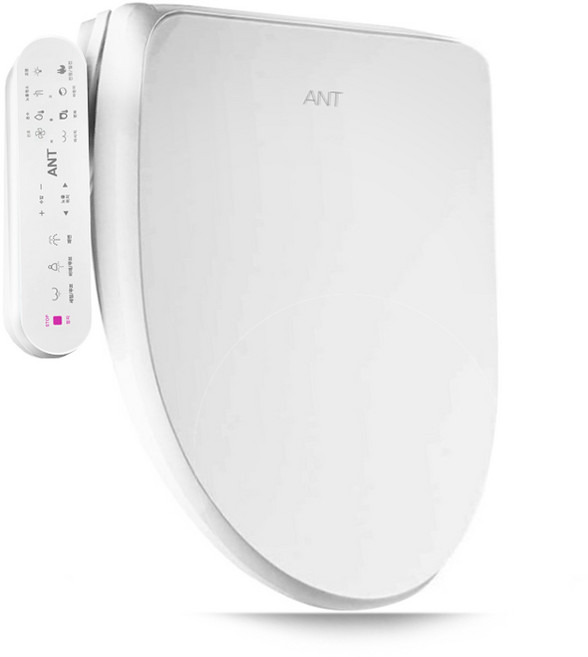 앤트 비데 IPX8 방수 풀터치 LED조명 직수 안심세척 필터없는 좌욕쾌변 건조기능, DS-900A, 고객직접설치