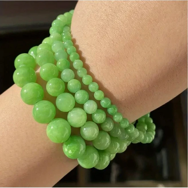 버드건강스토아 8월에 탄생석 페리도트(감람석) 8mm 팔찌, 1개 - 쿠팡