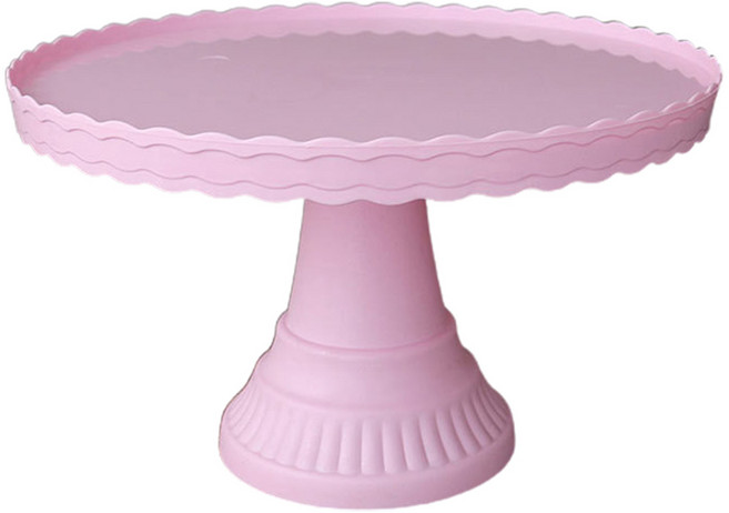 플라스틱 케이크 스탠드 진열대 결혼식 장식 생일 케이크 쟁반 공구, PK, 1개