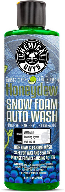 케미컬가이 허니듀 스노우폼 오토워시 16oz 디테일링 셀프 세차 카샴푸 클리너, 1개