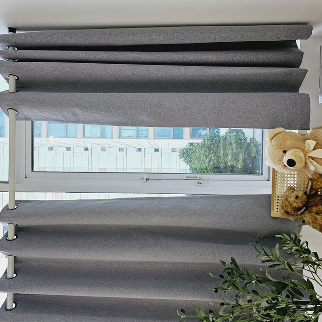 99.99%차단 암막커튼 + 초강력 커튼압축봉 세트