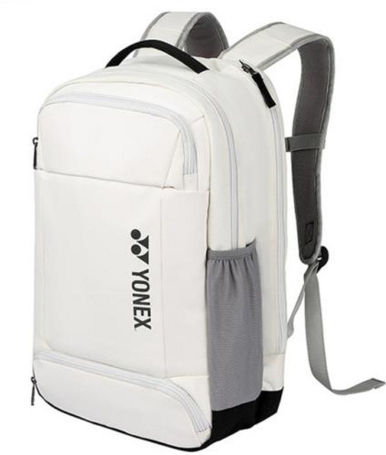 남여공용 테니스라켓가방 남친선물 배드민턴가방백팩, 1) 화이트, 1개