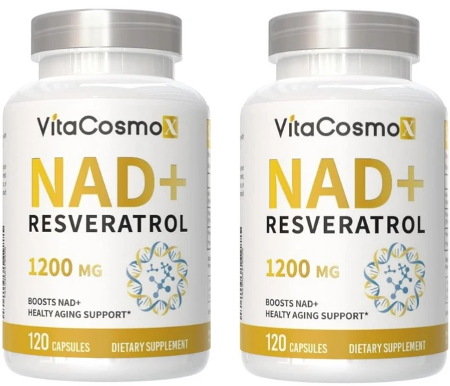 Qmiozzy 리포좀 NMNH 레스베라트롤 120정 2개 NAD+ - 쿠팡