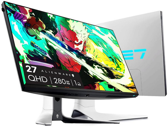 120Hz 및 썬더볼트 4가 장착된 UltraSharp U2725QE 27인치 4K UHD IPS 블랙 모니터, QHD-280Hz, 블랙계열