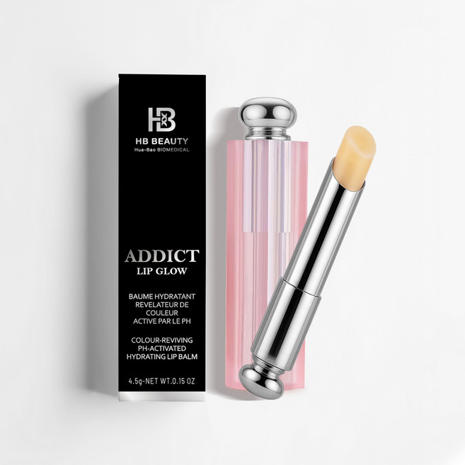 HB BEAUTY ADDICT LIP GLOW 潤色護唇膏 4.5g, 感溫變色, 1個