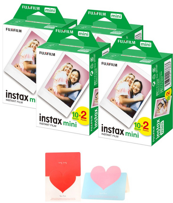 인스탁스 미니필름 80장+선물SET 미니12 11 리플레이 에보용, 1개, 미니필름 80매