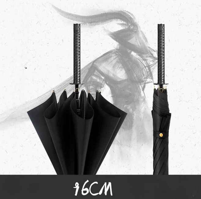 사무라이 우산 카타나 유니크 코스프레 대형 칼 우산, 1개, 상세페이지 참고