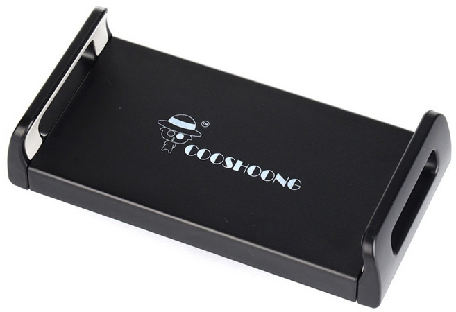 쿠슝 핸드폰 태블릿PC 거치대 헤드 브라켓 4~12.9 홀더, 2.블랙