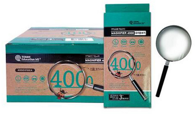 토단 97mm 돋보기(1개입)-확대경 교재용 과학 실험도구 문구 학습준비물, 1개