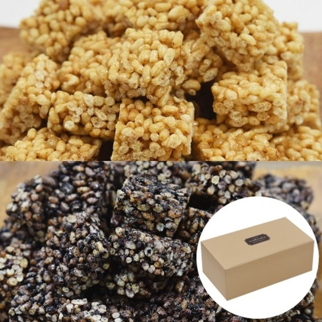 기타 [김규흔 한과] 바삭고소담백 현미 흑미강정 (박스형) x 2 (총60개입), 2개, 120g