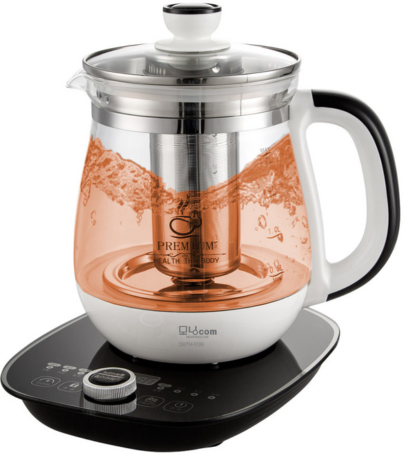 모닝컴 쿠킨 건강 마스터 티포트 1.7L DWTM-5199, 1개