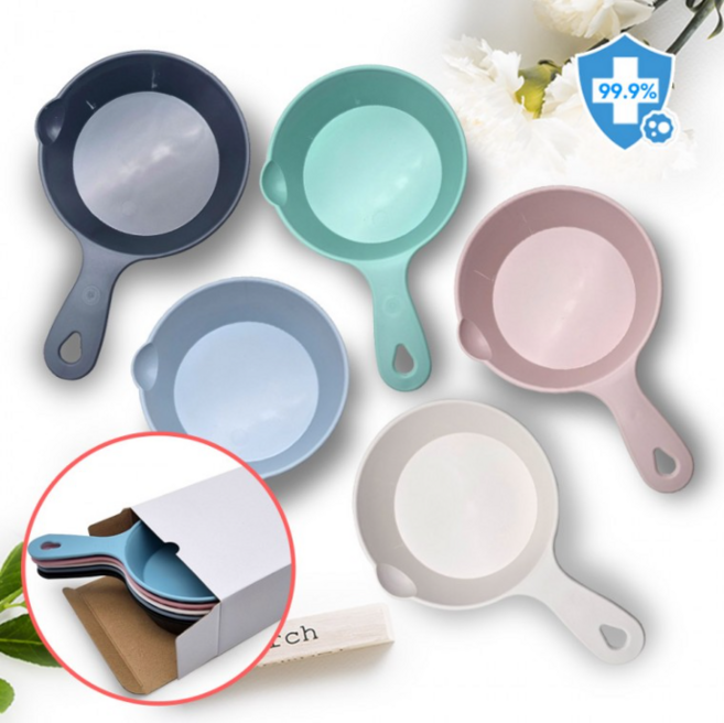 지온 손잡이 앞접시 세트 핸들 플레이트 식세기 전자레인지 5p 1세트, 1개