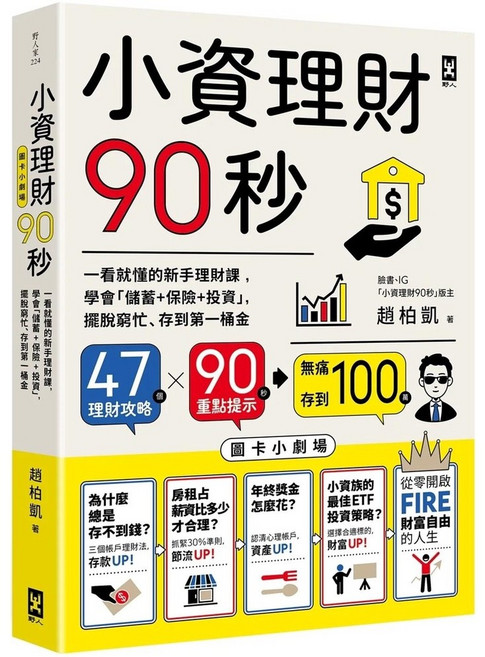 小資理財90秒【圖卡小劇場】理財書籍