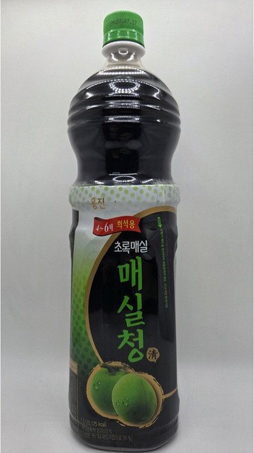 웅진 매실청, 1.5L, 2개, 2개