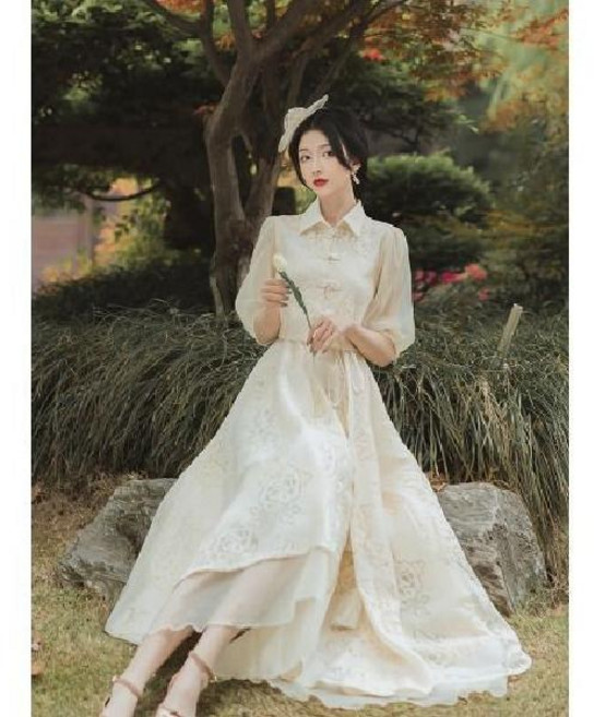 복고풍의상 드레스 개화기의상 경성시대 햅번 중세 공주풍 유럽