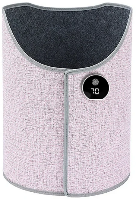 책상 아래 전기 다리 온열기 5단계 조절 가능한 인체공학적 랩 스페이스 히터 조용하고 컴팩트한 가정용 사, 01 Pink