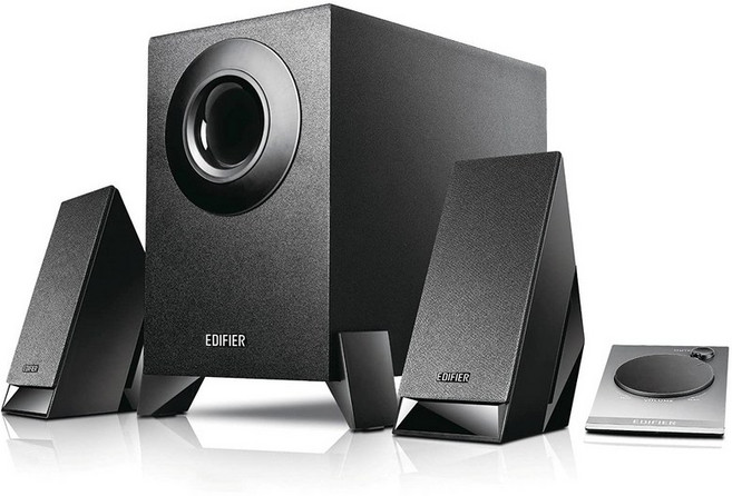 Edifier M1360 2.1ch & 8.5 ED-M1360-A 게이밍 멀티미디어용 액티브 스피커 출력 W블랙, 에디퍼 M1360 ED A 21ch 게임 멀티미디어용
