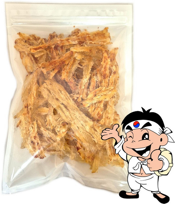 [가락시장갑룡씨] 구운 양태채 양태구이채 양태포 330g 지퍼백 포장, 1개, 330