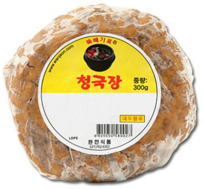 완전식품 뚝배기표 청국장, 300g, 4개