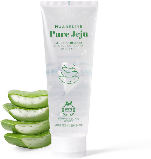 누아벨린 산뜻 진정 알로에 수딩젤 250ml 누아벨린 청정 제주 알로에 수딩젤 /피부진정/산뜻하고 매끄러운 사용감/가볍고 투명한 젤 제형, 1개
