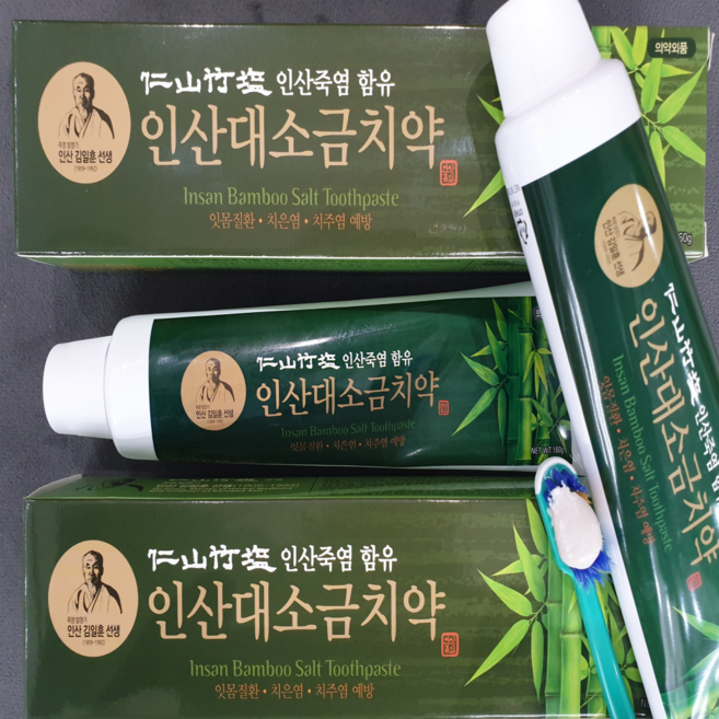 인산죽염 최은아박사 대소금치약 160g 10개, 12개