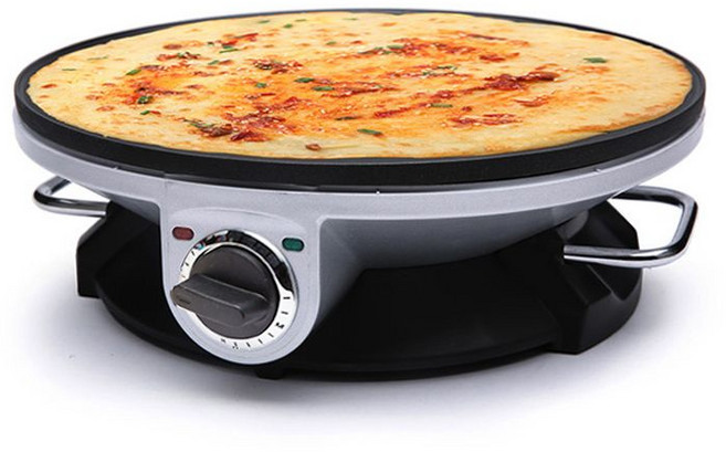 전기 크레페기계 상업용 맛있는 제조기 또띠아 팬케이크, 팬케이크 머신