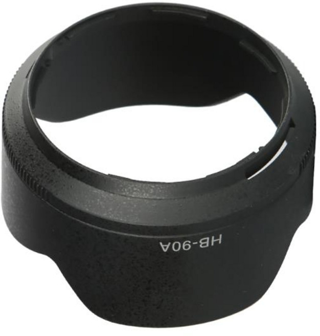 니콘 호환 ZDX용 렌즈 후드 HB-90A HB90A 50-250mm f/4.5-6.3 VR 플라스틱 카메라 렌즈 커버 보호대