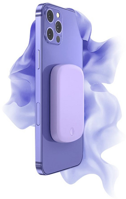맥세이프보조배터리 아이폰 대용량 일체형 초고속 소형 캠핑 휴대용 무선충전 20W 10000mAh, 화이트