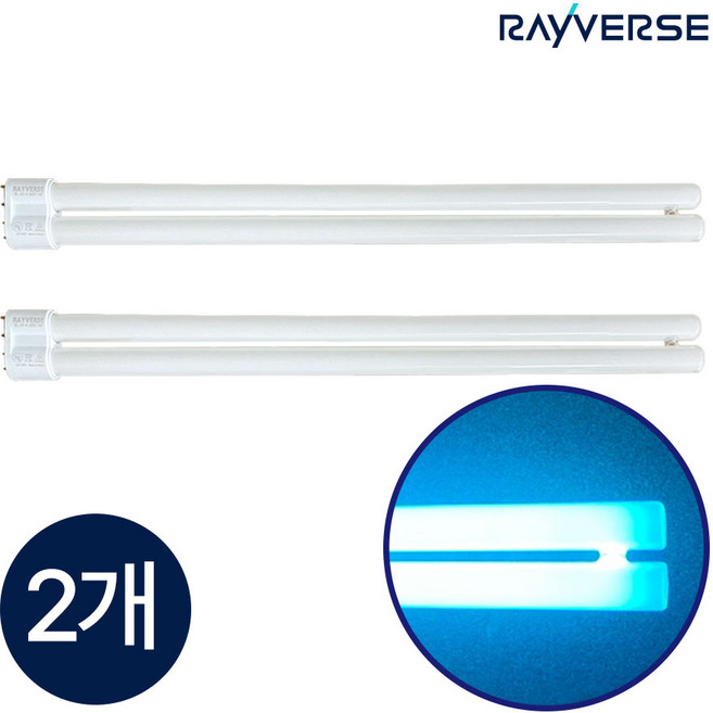 포충램프 36W 2개 세트 UV램프 BL램프 오스람 필립스 레이버스 포충유인램프 포충기 포충등