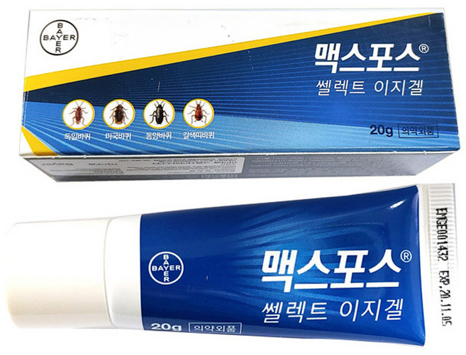 [유통기한261112]맥스포스 이지겔 20g 바퀴벌레약, 1개