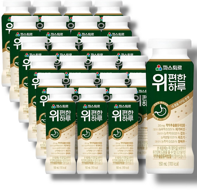 파스퇴르 위편한 하루 요구르트 150ml, 24개