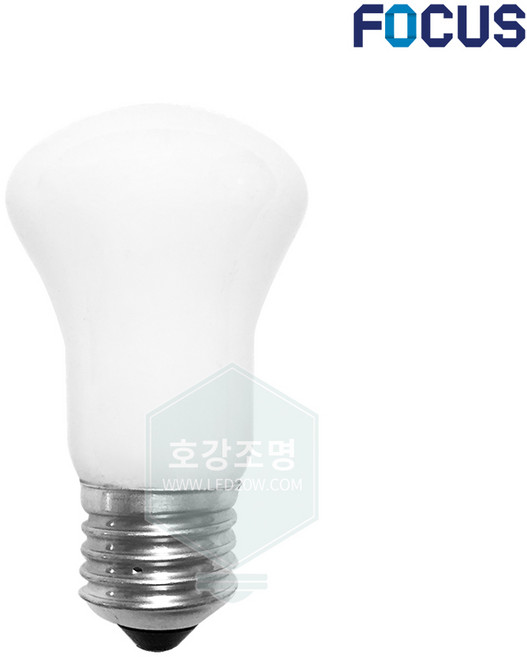 포커스 백열전구 백열 크립톤 40W E26 전구색 10개입, 백색, 10개