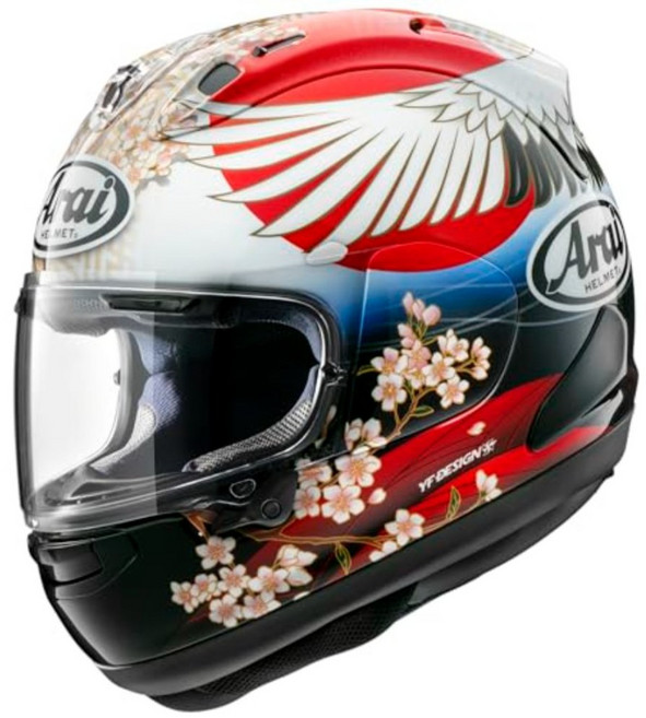 Arai 아라이 모터사이클 헬멧 풀 페이스 RX-7X TSUBASA, 다색